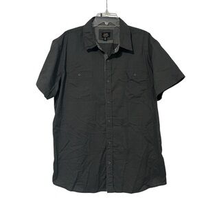 Lee men’s size XXL gray short sleeve button down